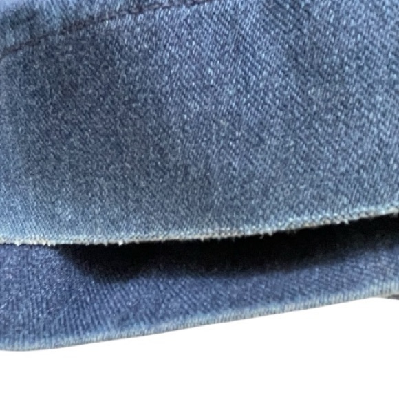 Halara jeans, size XL, very stretchy, high waist, wide leg,front pockets, zipper - Picture 5 of 5